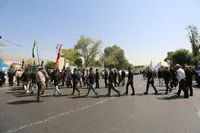 مراسم عزاداری 28 صفر دستههای عزاداری نیروهای مسلح و نماز جمعه ۳۱ مرداد تهران