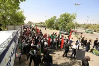 مراسم عزاداری 28 صفر دستههای عزاداری نیروهای مسلح و نماز جمعه ۳۱ مرداد تهران