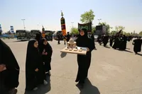 مراسم عزاداری 28 صفر دستههای عزاداری نیروهای مسلح و نماز جمعه ۳۱ مرداد تهران