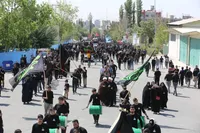 مراسم عزاداری 28 صفر دستههای عزاداری نیروهای مسلح و نماز جمعه ۳۱ مرداد تهران