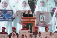 مراسم بزرگداشت اربعین شهدای اقتدار ایران