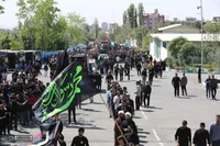 مراسم عزاداری 28 صفر دسته‌های عزاداری نیروهای مسلح و نماز جمعه ۳۱ مرداد تهران