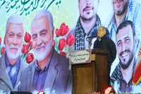 مراسم بزرگداشت شهید سلیمانی