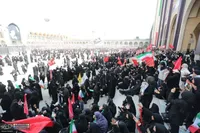 وداع با پیکر مطهر آقای شهید ایران (1)