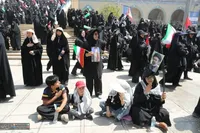 وداع با پیکر مطهر آقای شهید ایران (1)