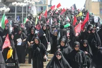 وداع با پیکر مطهر آقای شهید ایران (1)