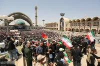 وداع با پیکر مطهر آقای شهید ایران (1)