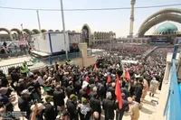 وداع با پیکر مطهر آقای شهید ایران (1)
