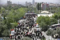 وداع با پیکر مطهر آقای شهید ایران (1)
