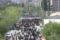 وداع با پیکر مطهر آقای شهید ایران (1)