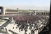 وداع با پیکر مطهر آقای شهید ایران (1)