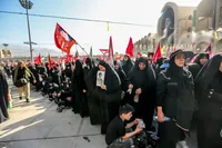 مراسم نماز بر پیکر امام شهید انقلاب اسلامی ایران