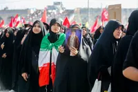 مراسم نماز بر پیکر امام شهید انقلاب اسلامی ایران