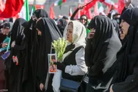 مراسم نماز بر پیکر امام شهید انقلاب اسلامی ایران