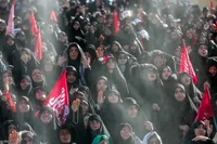 مراسم نماز بر پیکر امام شهید انقلاب اسلامی ایران