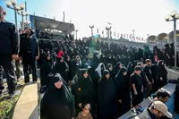 مراسم نماز بر پیکر امام شهید انقلاب اسلامی ایران