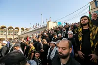 مراسم نماز بر پیکر امام شهید انقلاب اسلامی ایران