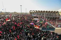مراسم نماز بر پیکر امام شهید انقلاب اسلامی ایران