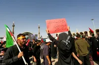 مراسم نماز بر پیکر امام شهید انقلاب اسلامی ایران