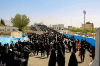 مراسم نماز بر پیکر امام شهید انقلاب اسلامی ایران