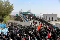 مراسم نماز بر پیکر امام شهید انقلاب اسلامی ایران