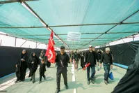 مراسم نماز بر پیکر امام شهید انقلاب اسلامی ایران