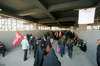مراسم نماز بر پیکر امام شهید انقلاب اسلامی ایران