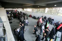 مراسم نماز بر پیکر امام شهید انقلاب اسلامی ایران