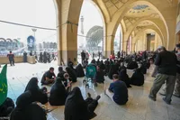 مراسم نماز بر پیکر امام شهید انقلاب اسلامی ایران