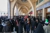 مراسم نماز بر پیکر امام شهید انقلاب اسلامی ایران
