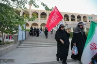 وداع با پیکر مطهر آقای شهید ایران (2)