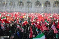 وداع با پیکر مطهر آقای شهید ایران (2)