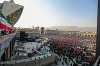وداع با پیکر مطهر آقای شهید ایران (2)