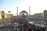 وداع با پیکر مطهر آقای شهید ایران (2)