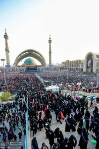 وداع با پیکر مطهر آقای شهید ایران (2)