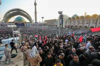 وداع با پیکر مطهر آقای شهید ایران (2)
