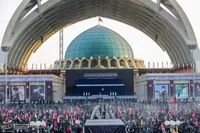 وداع با پیکر مطهر آقای شهید ایران (2)