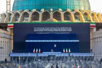 وداع با پیکر مطهر آقای شهید ایران (2)