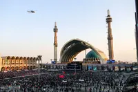 وداع با پیکر مطهر آقای شهید ایران (2)