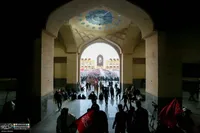 وداع با پیکر مطهر آقای شهید ایران (2)