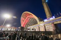 وداع با پیکر مطهر آقای شهید ایران (2)