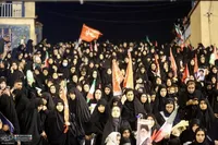 وداع با پیکر مطهر آقای شهید ایران (2)