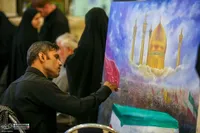 وداع با پیکر مطهر آقای شهید ایران (2)