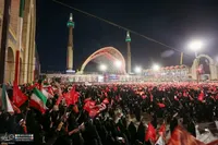 وداع با پیکر مطهر آقای شهید ایران (2)