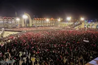 وداع با پیکر مطهر آقای شهید ایران (2)