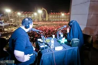 وداع با پیکر مطهر آقای شهید ایران (2)