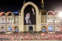 وداع با پیکر مطهر آقای شهید ایران (2)