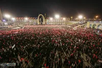 وداع با پیکر مطهر آقای شهید ایران (2)