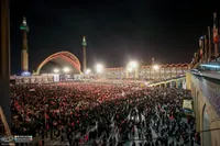 وداع با پیکر مطهر آقای شهید ایران (2)