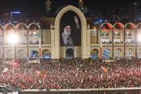وداع با پیکر مطهر آقای شهید ایران (2)